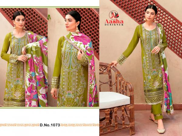 Aasha Chevron Premium Collection Vol 1 Pakistani Salwar Kameez